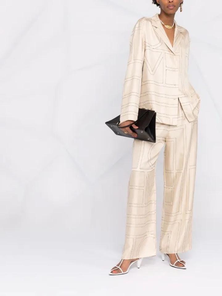Toteme костюм бежевый