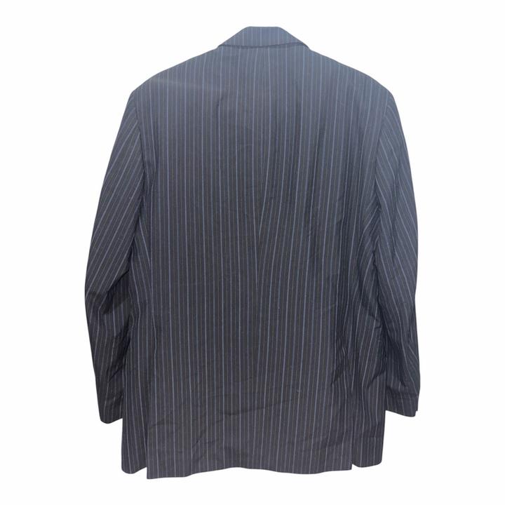 Костюм в полоску Yves Saint Laurent x Loro Piana Super 120