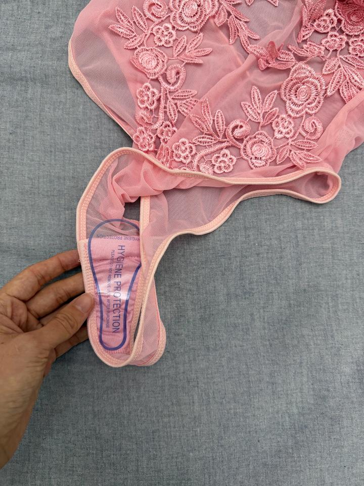 Боди кружевное