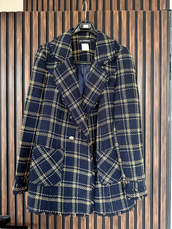 Италиянский твидовый пиджак