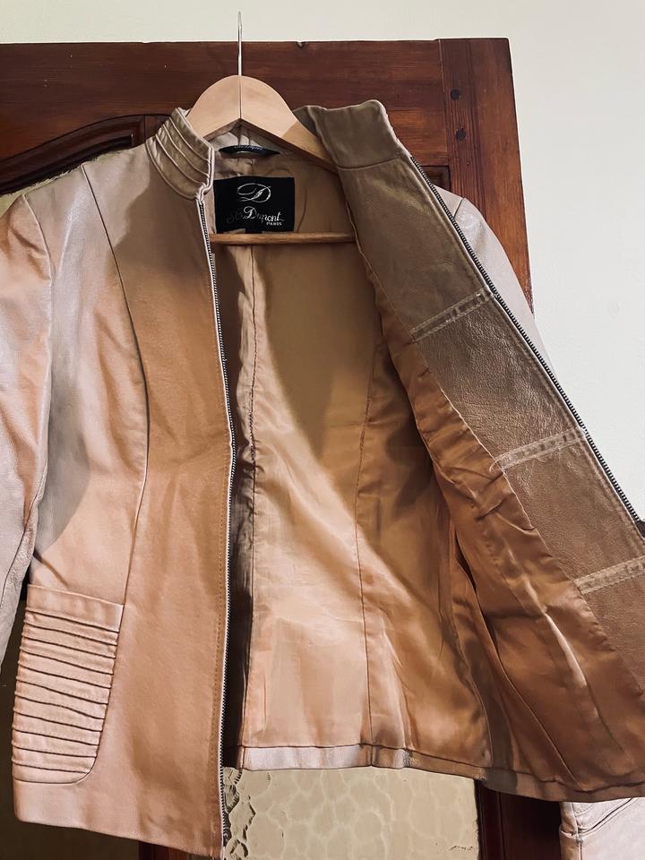 Кожаный пиджак