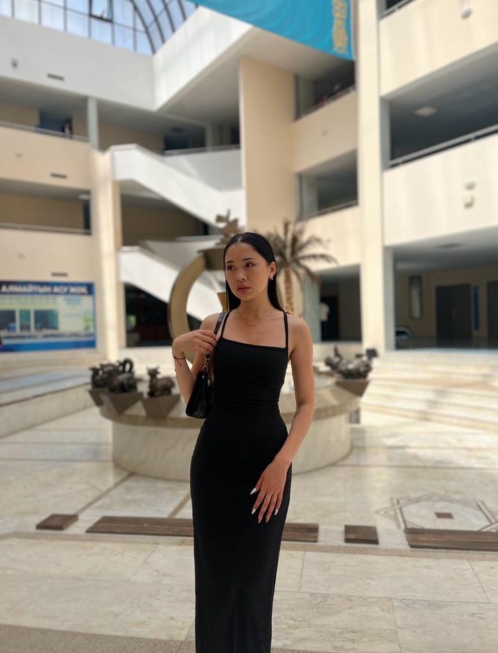 Черное вечернее платье ✨