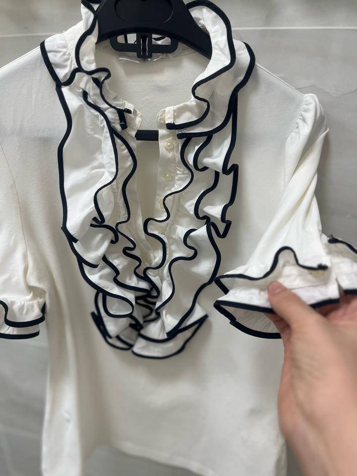 Блузка белая