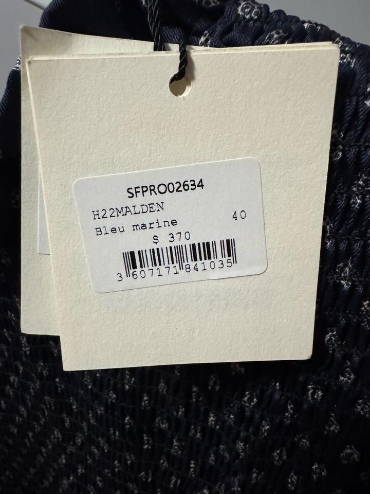Sandro Short polka-dot dress