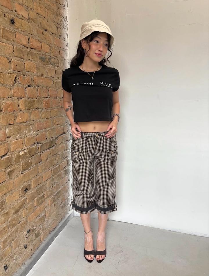 Капри plaid