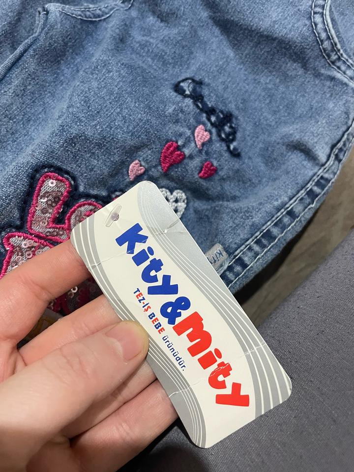 Джинсовая двойка для девочки