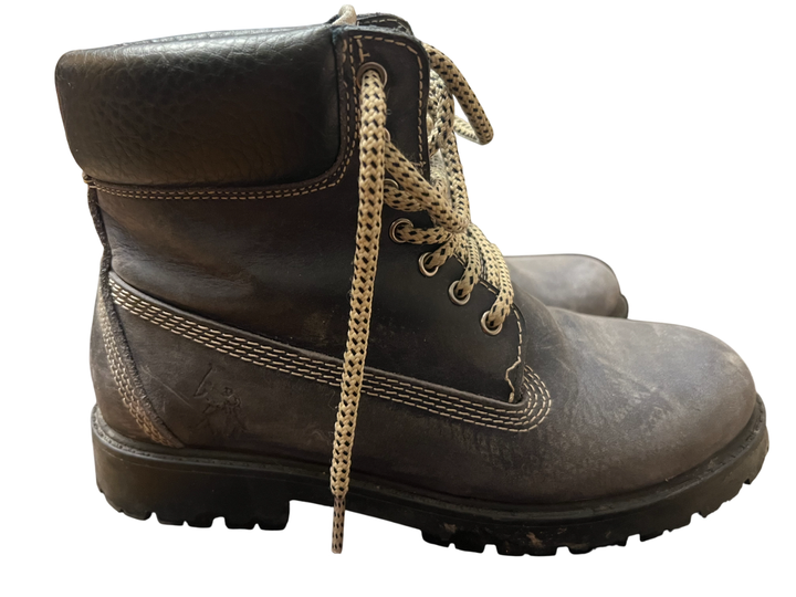 Ботинки US Polo Assn синие с шипами