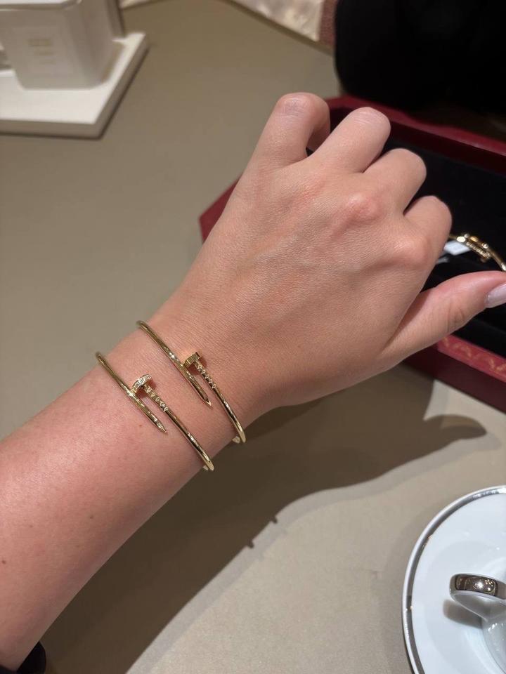 Браслет Cartier juste un clou с бриллиантами 💍Состояние идеал