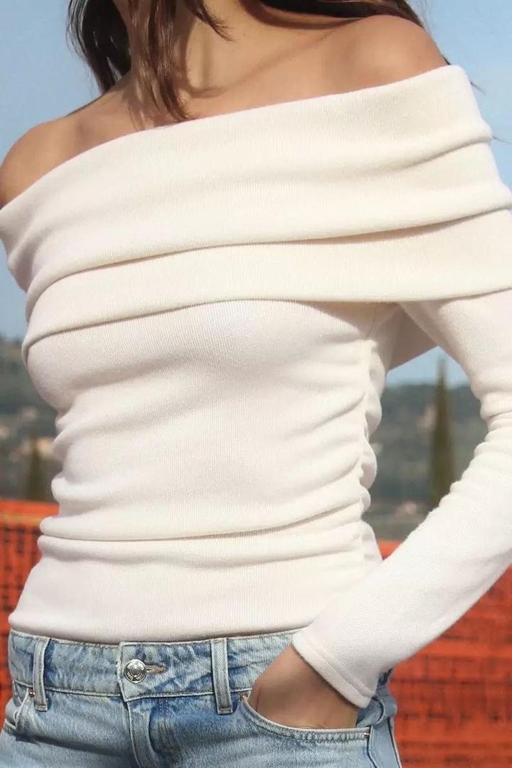 Белая кофта Zara