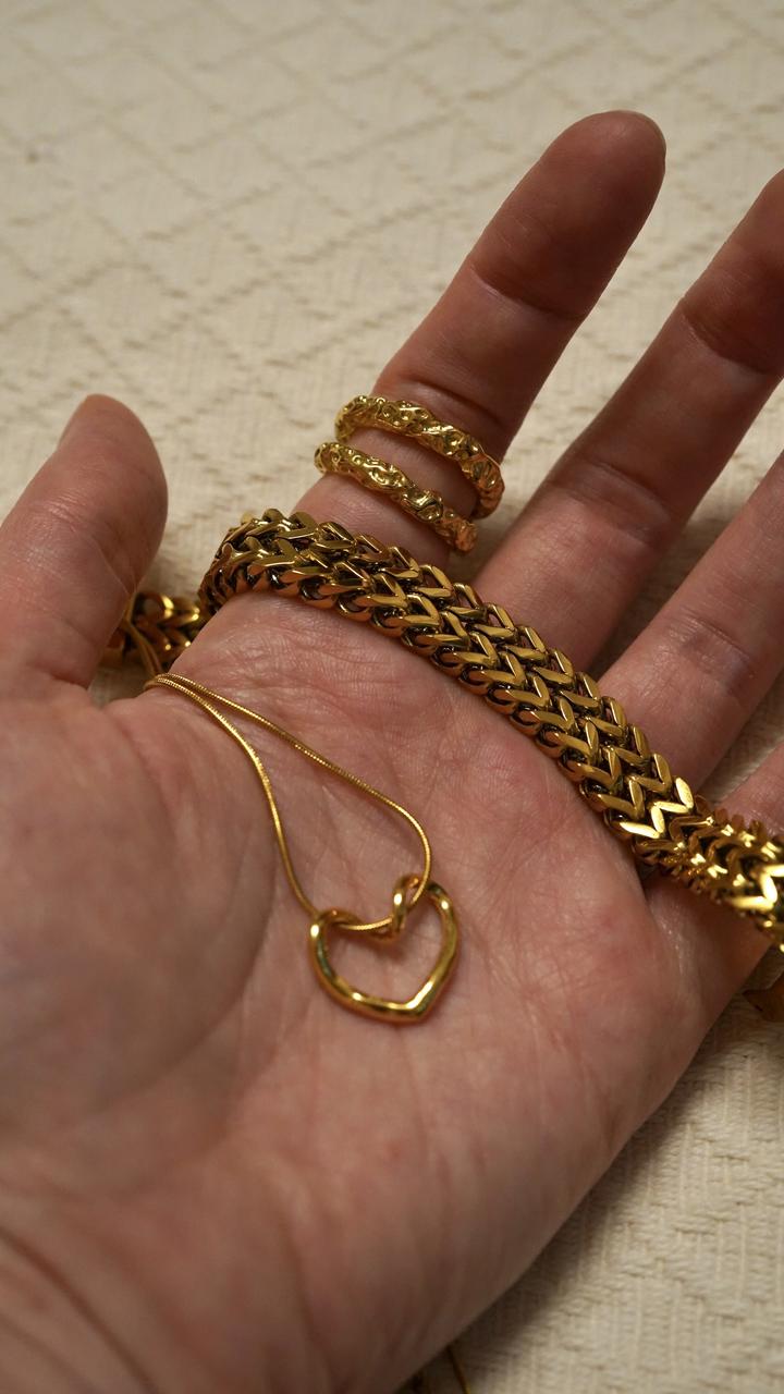 Бижутерия кольцо, подвеска и браслет