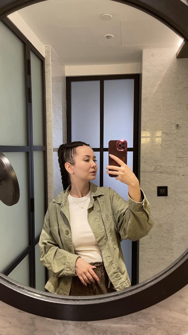 Куртка Zara хаки