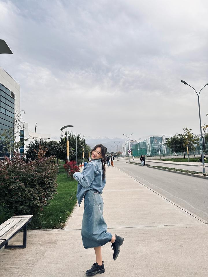 Джинсовка и джинсовая юбка✨