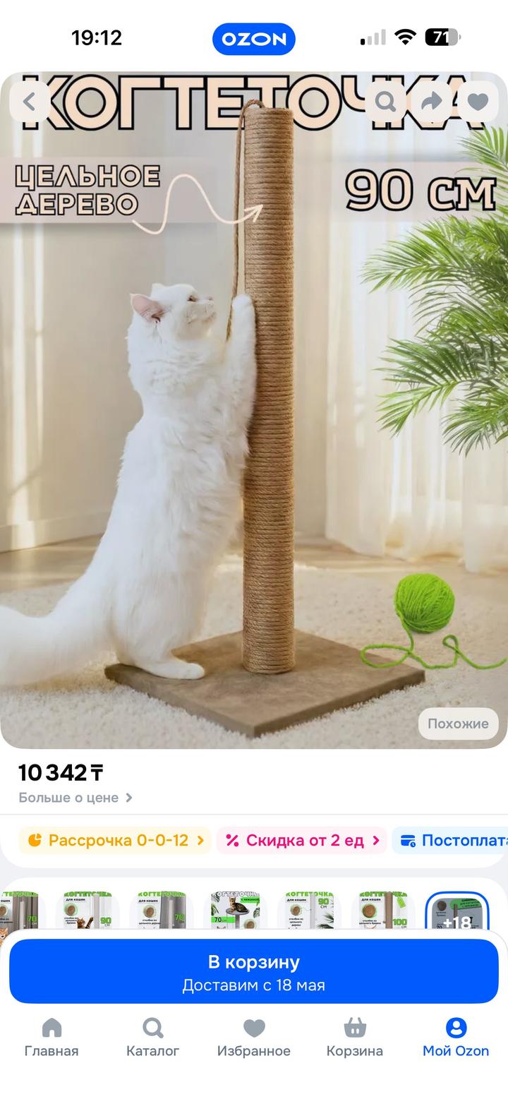 Когтеточка 90 см