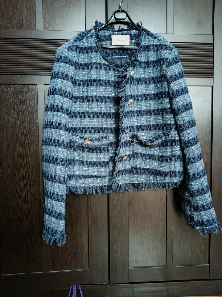 Жакет пиджак твидовый