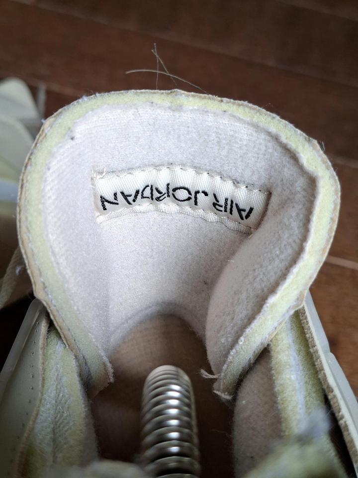 Nike Air Jordan 4 Off-White "Sail" (Реплика), размер 42