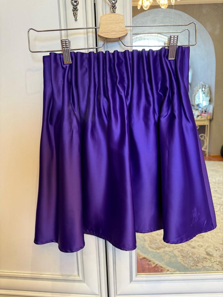 Фиолетовая юбка DKNY
