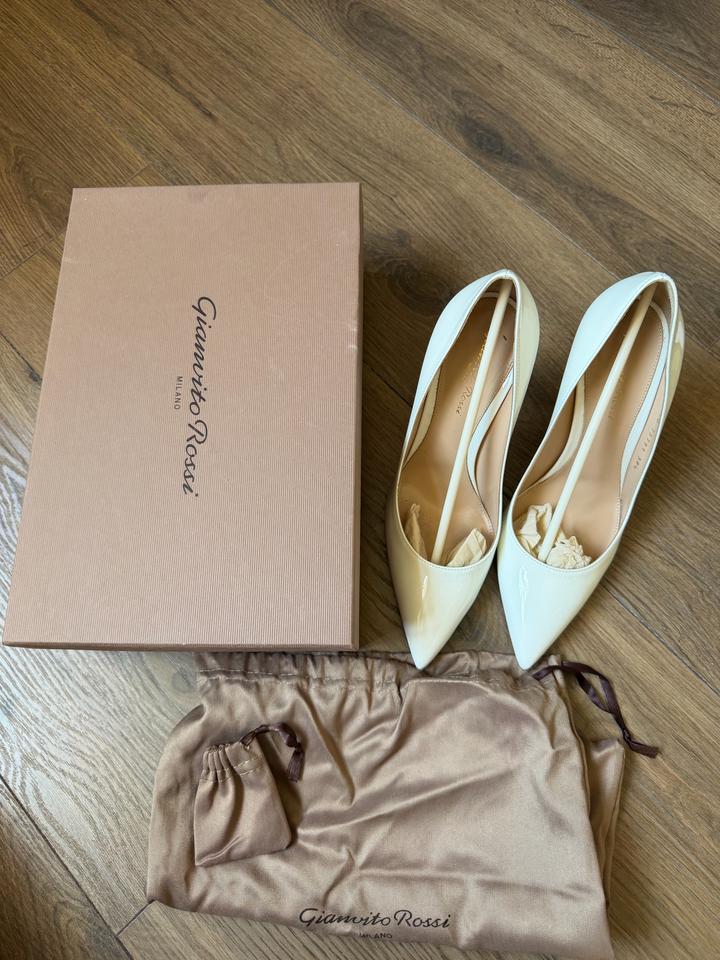 Gianvito Rossi туфли белые