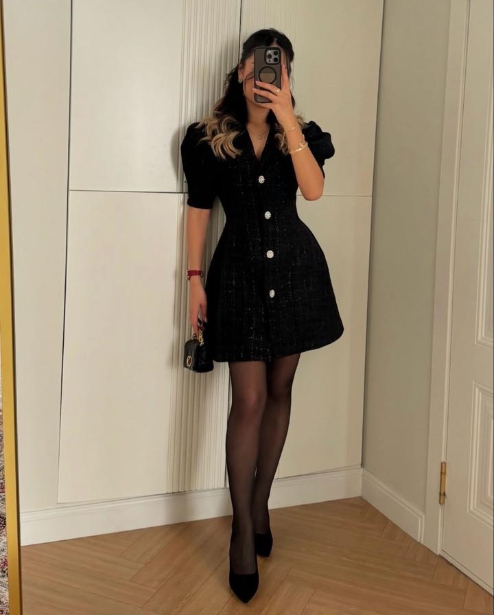 Черное платье