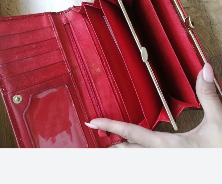 Портмоне кожаное