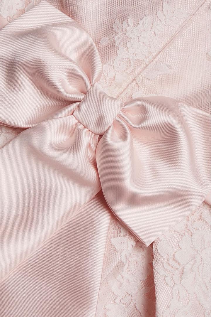 Розовое кружевное платье Лола Monsoon на девочку