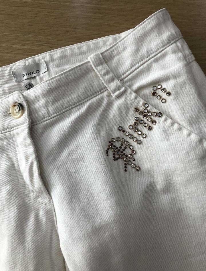 Капри Pinko айвори
