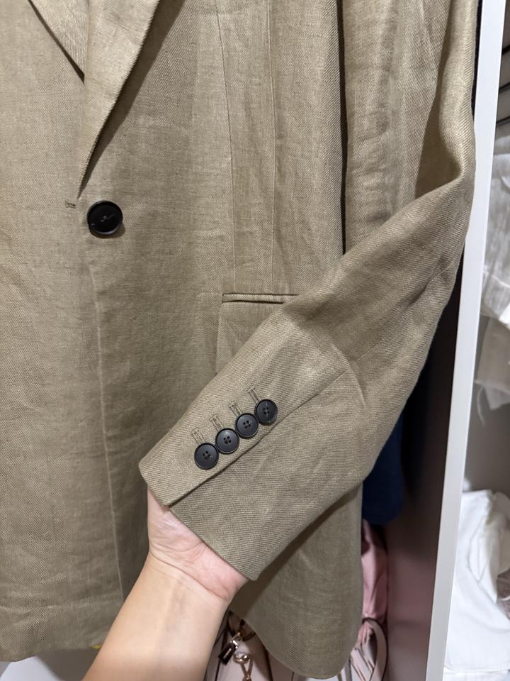 Пиджак из льна