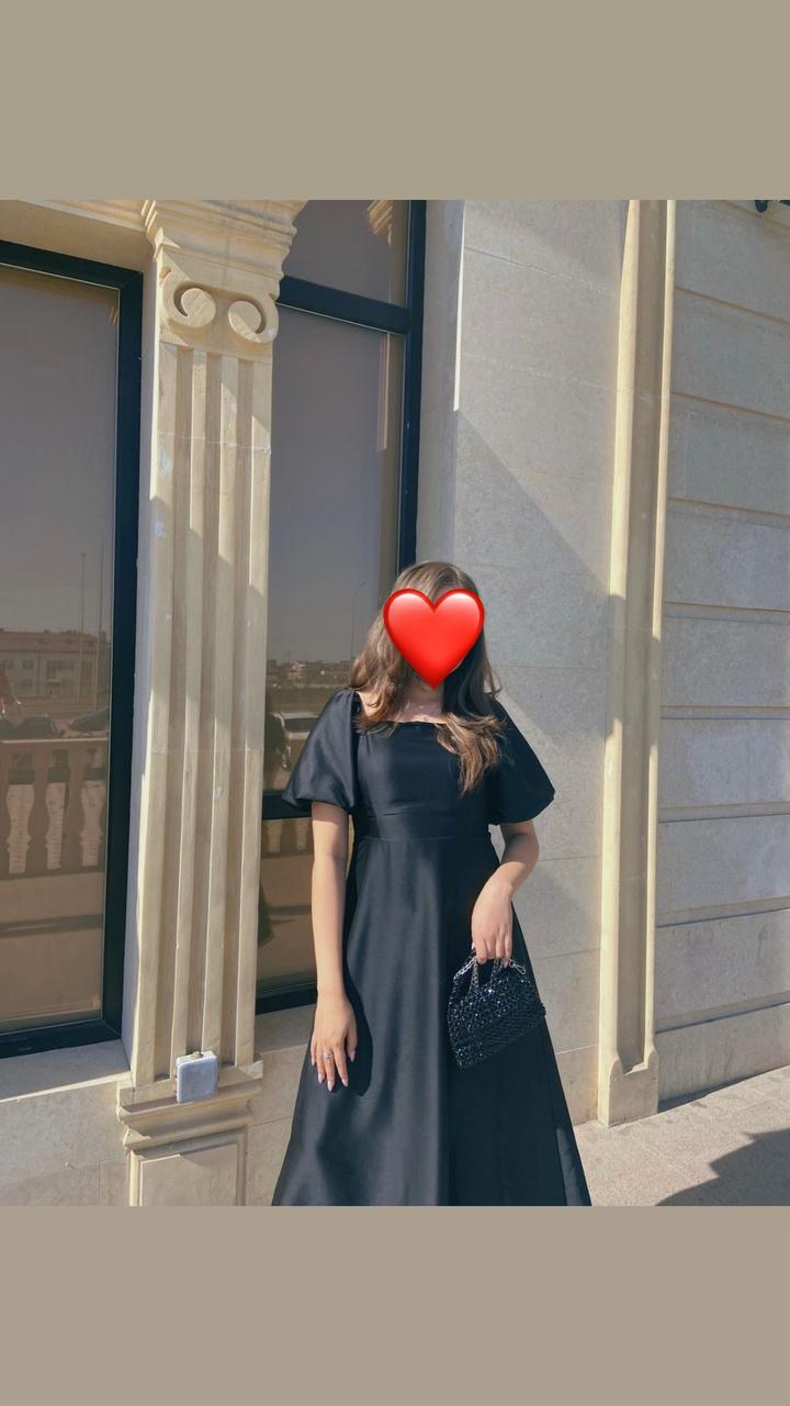 Атласное платье