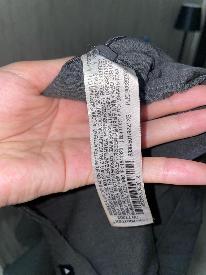 Юбка шорты серая Zara XS