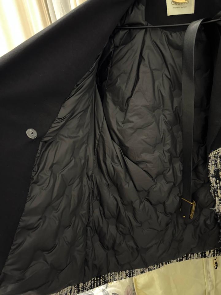 Элегантный твидовый жакет с утеплённой подкладкой