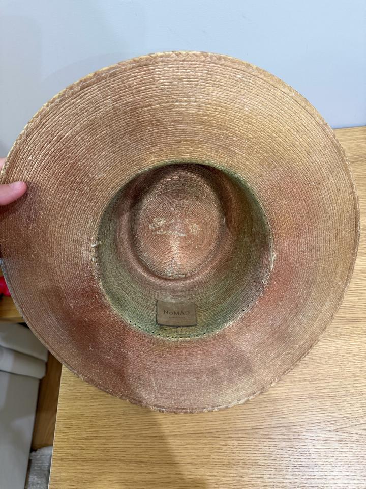 Шляпа соломенная