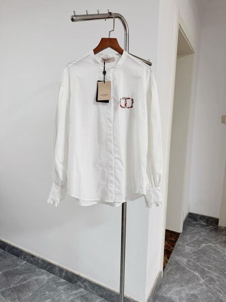 Белая рубашка бренда Twinset