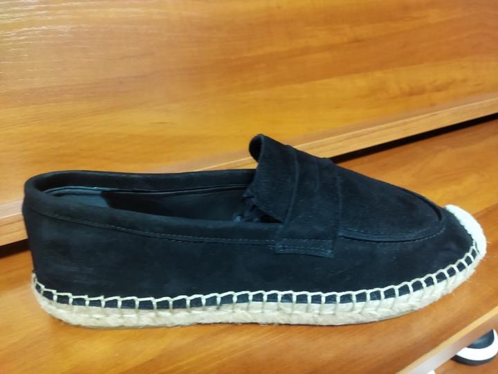 Эспадрильи из замши