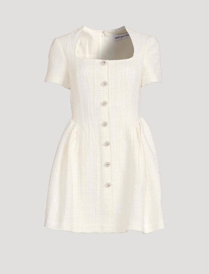 Молочное платье Lichi