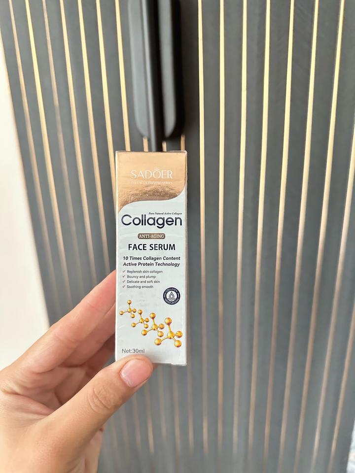 SADOER,Сыворотка для лица увлажняющая антивозрастная от морщин с коллагеном,30ml