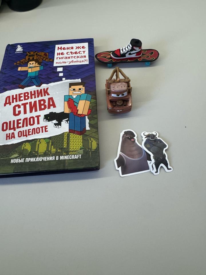 🎁 Дневник Стива + набор игрушек