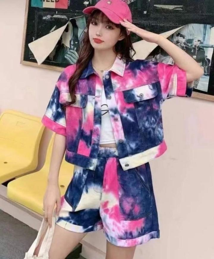 джинсовый костюм