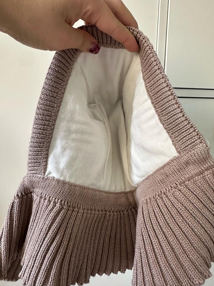 Шапка-шарф, шапка-шлем гномик