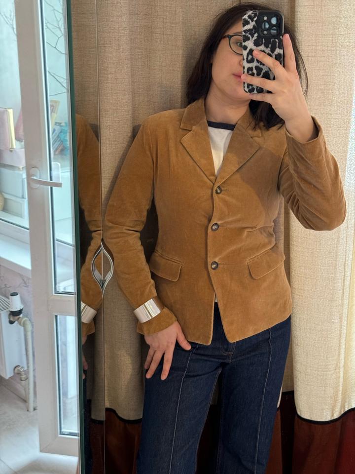 Вельветовый жакет