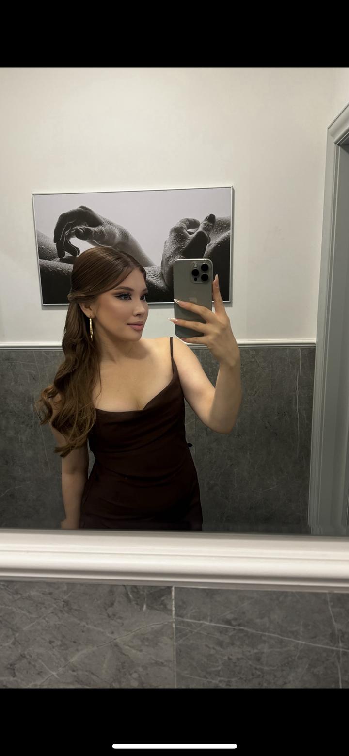 Абайка от La prima и платье коричневое