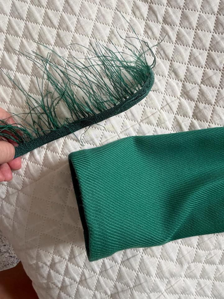 Зеленое вечернее платье, размер 42-44