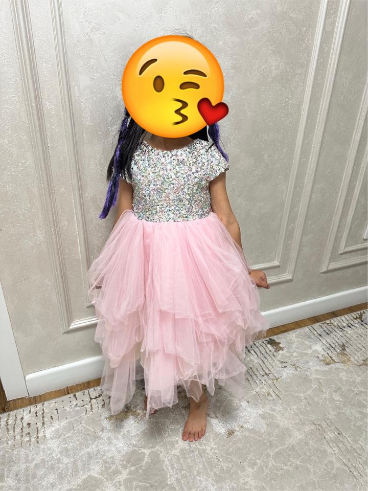 Пышное платье детское