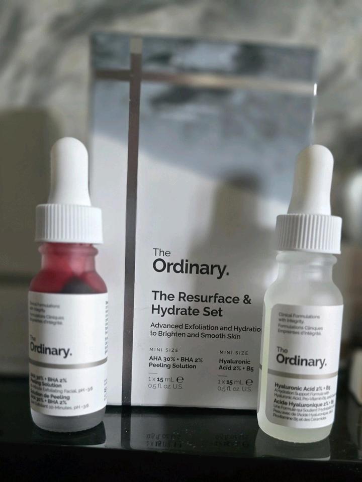 The Ordinary The Resurface and Hydrate Set набор по уходу за лицом
