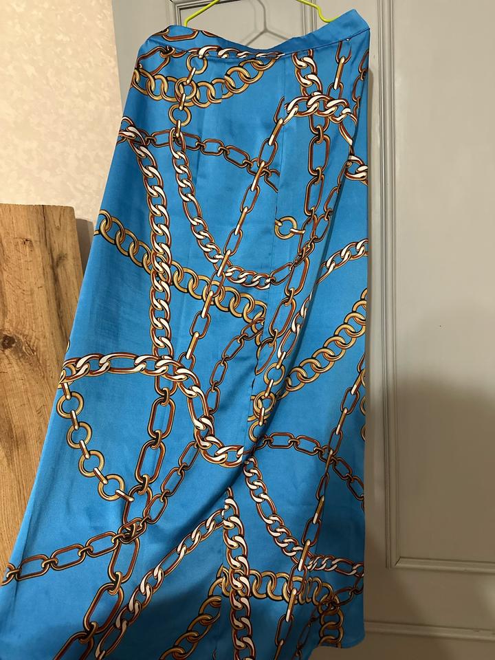 Юбка Zara в стиле Moschino 💙