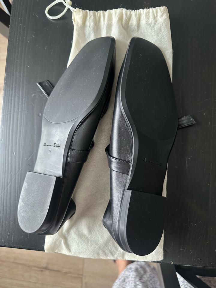 Massimo Dutti кожаные балетки