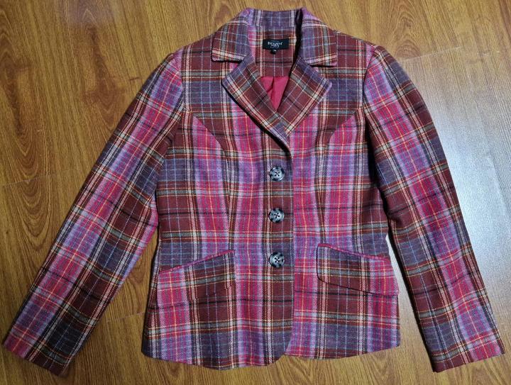 Пиджак в клетку