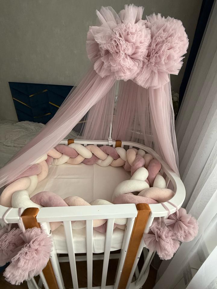 Балдахин,косичка и тюль