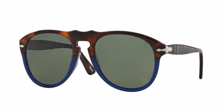 Persol PO9649S Polarized | 52 | Havana Blue
