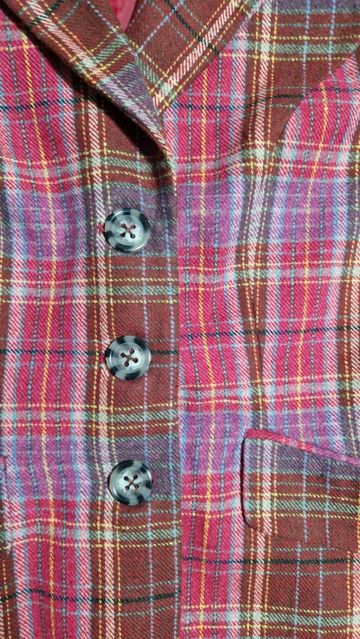 Пиджак в клетку