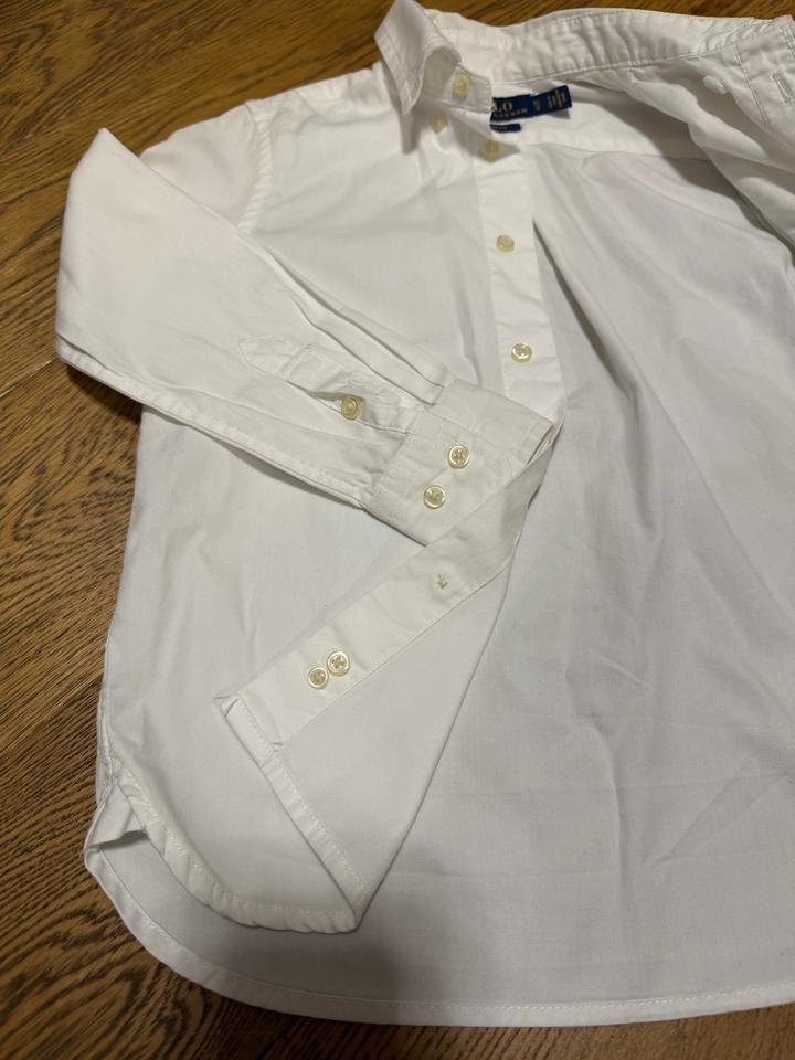 Белая рубашка Polo Ralph Lauren