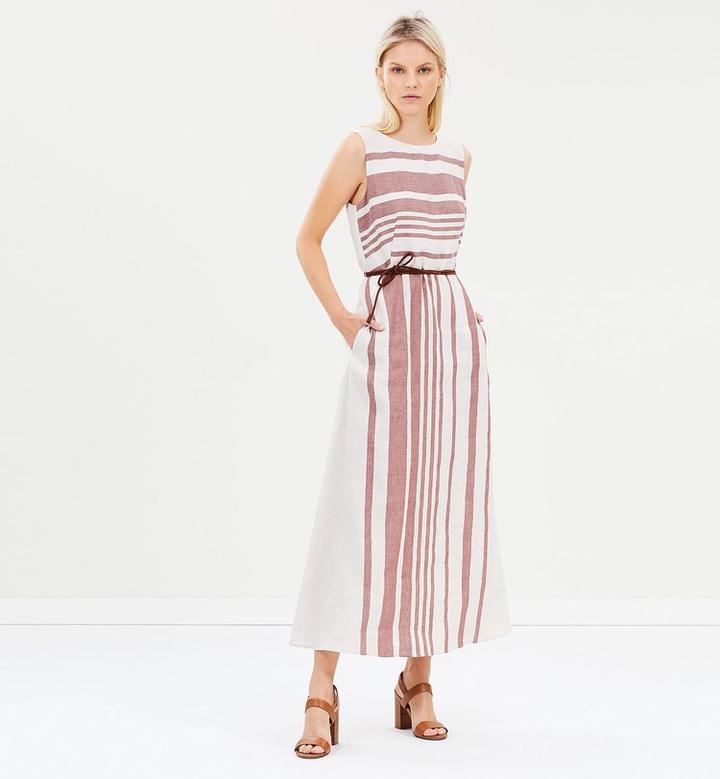 Платье Лён MaxMara XS-S размер
